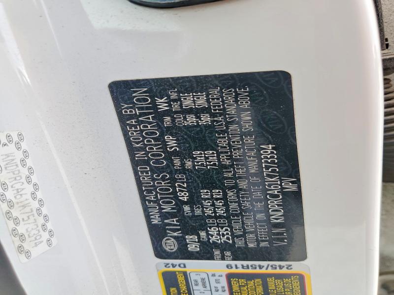 Aukcja sprzedaży 2019 Kia Sportage, vin: KNDPRCA61K7573394, numer aukcji: 53226286