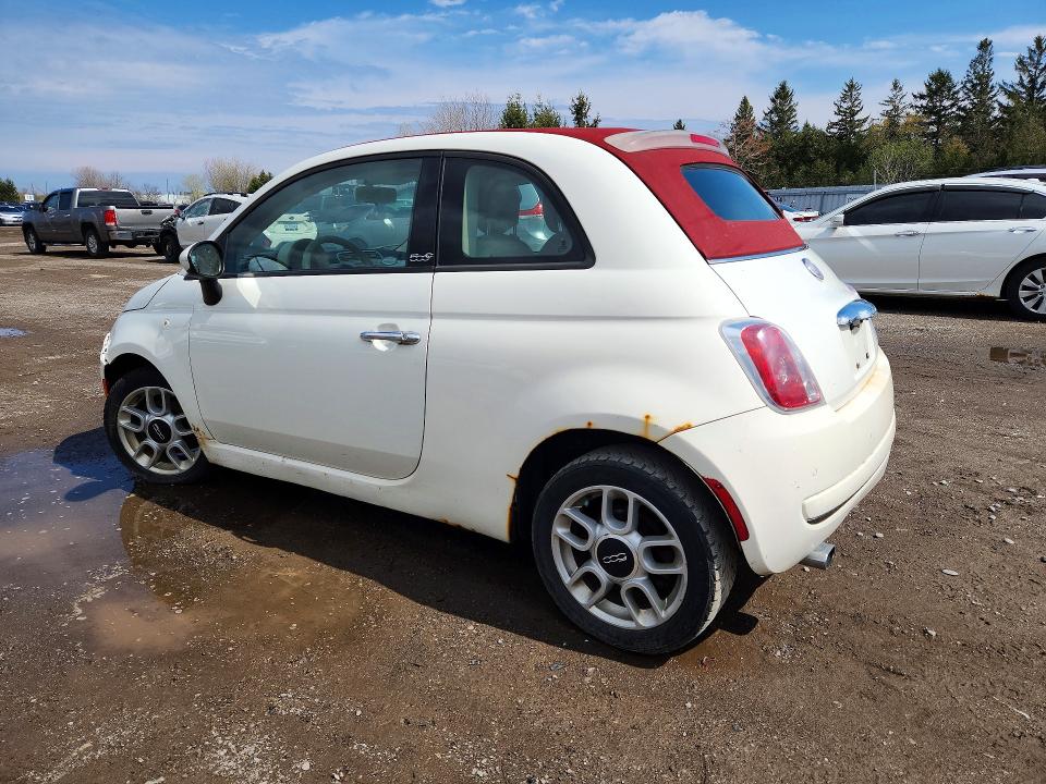 2012 Fiat 500 მანქანა იყიდება აუქციონზე, vin: 3C3CFFDR4CT130849, აუქციონის ნომერი: 51335116