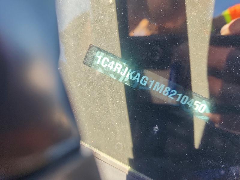 52255676 :رقم المزاد ، 1C4RJKAG1M8210450 vin ، 2021 Jeep Grand Cherokee مزاد بيع