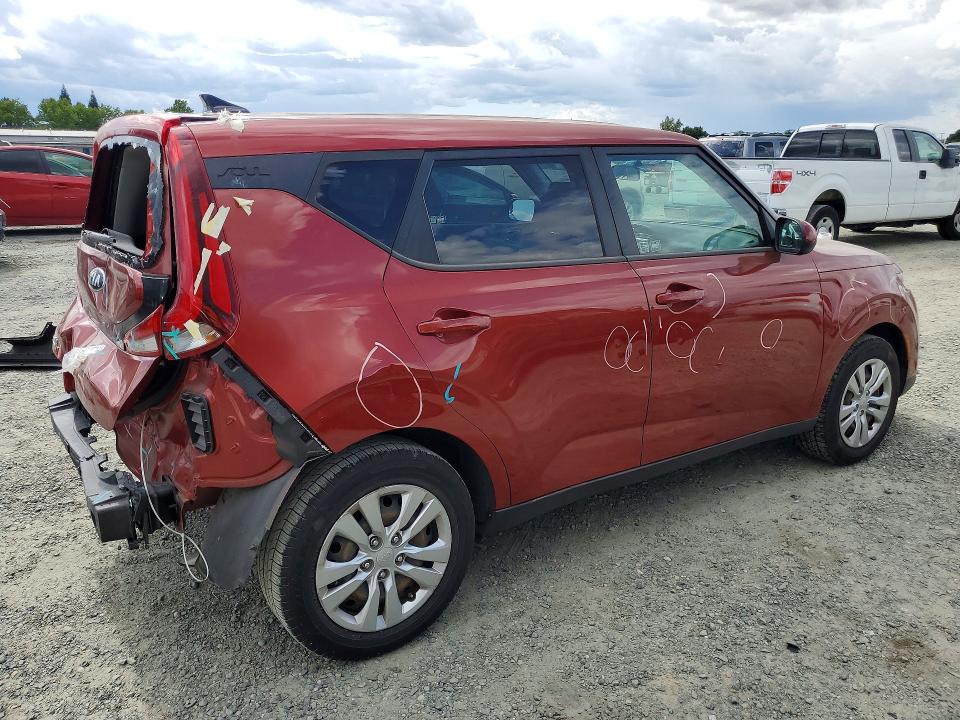 54717286 :رقم المزاد ، KNDJ23AUXL7118960 vin ، 2020 Kia Soul مزاد بيع
