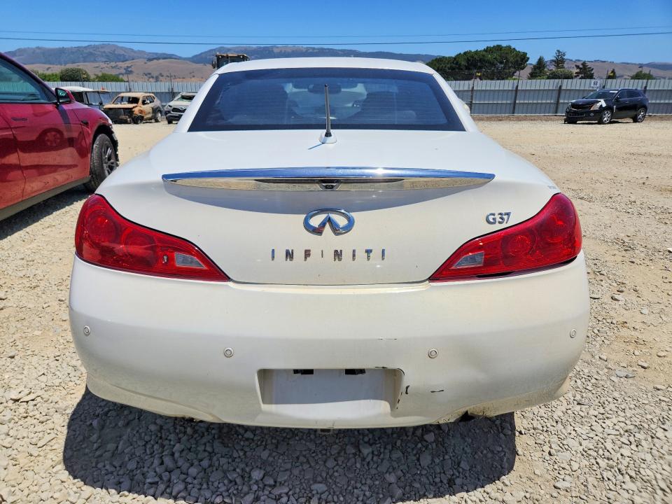 53804856 :رقم المزاد ، JN1CV6FE3AM352975 vin ، 2010 Infiniti G37 Convertible مزاد بيع