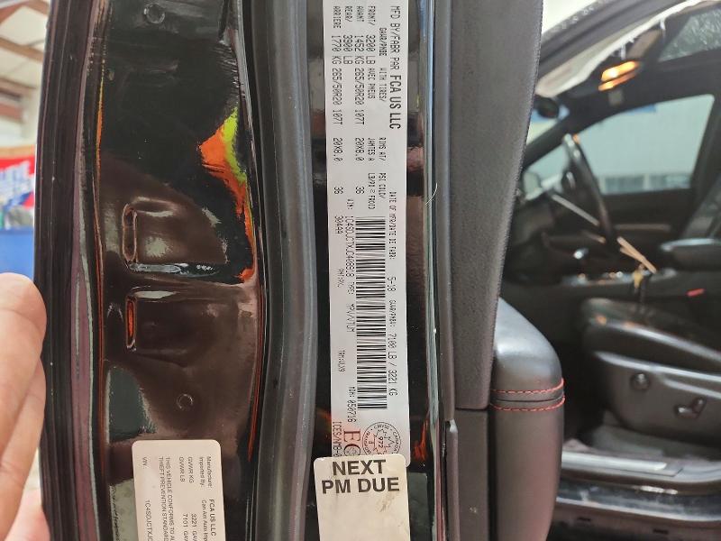 53427816 :رقم المزاد ، 1C4SDJCTXJC408918 vin ، 2018 Dodge Durango مزاد بيع