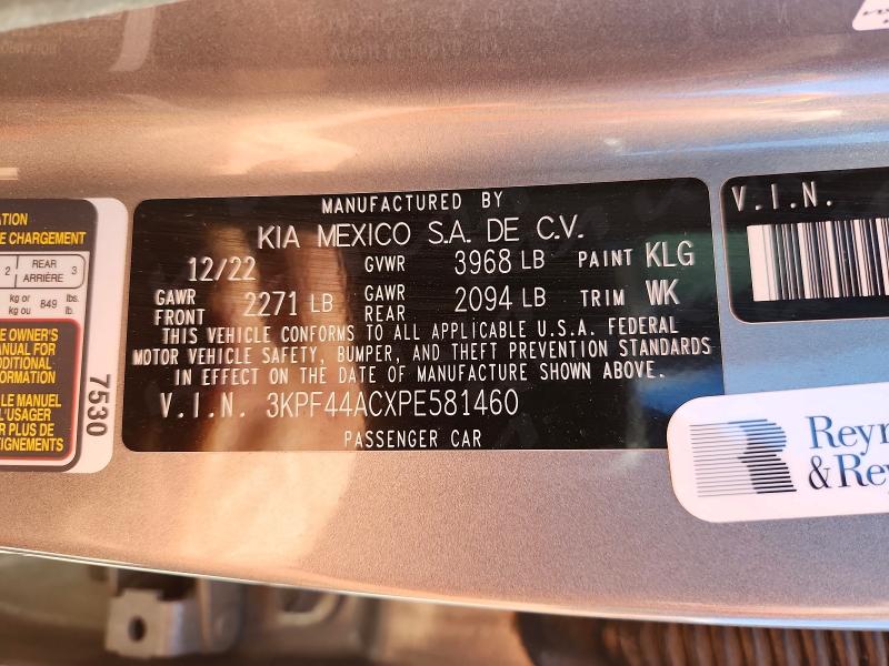 Aukcja sprzedaży 2023 Kia Forte, vin: 3KPF44ACXPE581460, numer aukcji: 51521526