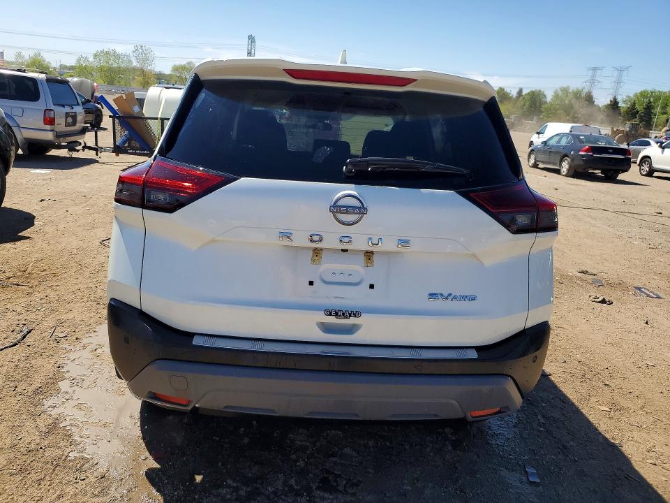 2022 Nissan Rogue მანქანა იყიდება აუქციონზე, vin: 5N1BT3BB2NC722636, აუქციონის ნომერი: 52934126