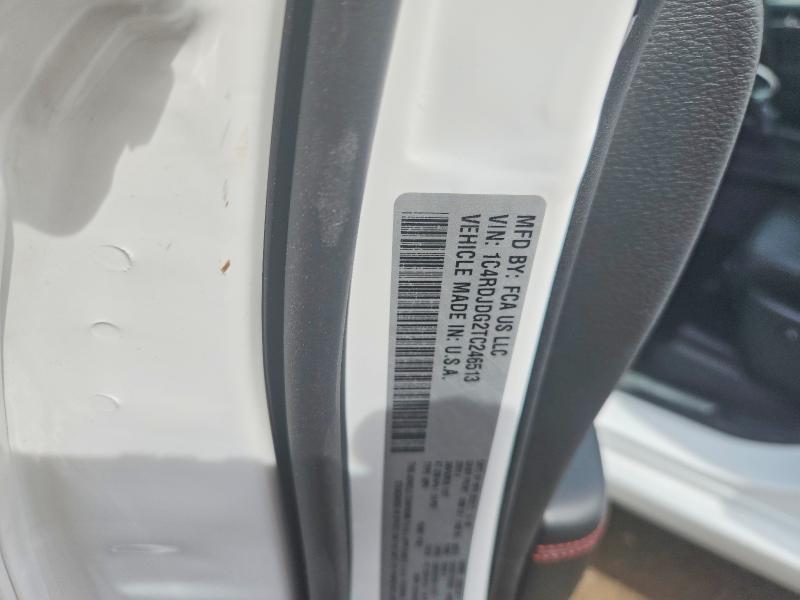 54644316 :رقم المزاد ، 1C4RDJDG2TC246513 vin ، 2026 Dodge Durango مزاد بيع