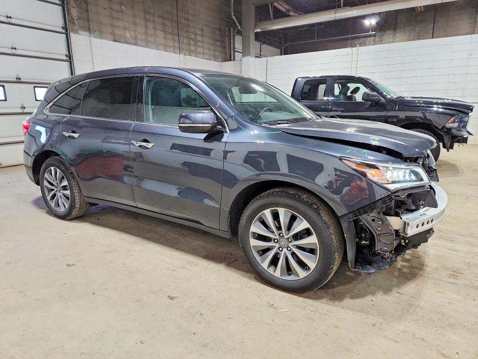 2016 Acura Mdx მანქანა იყიდება აუქციონზე, vin: 5FRYD4H42GB059051, აუქციონის ნომერი: 54168396