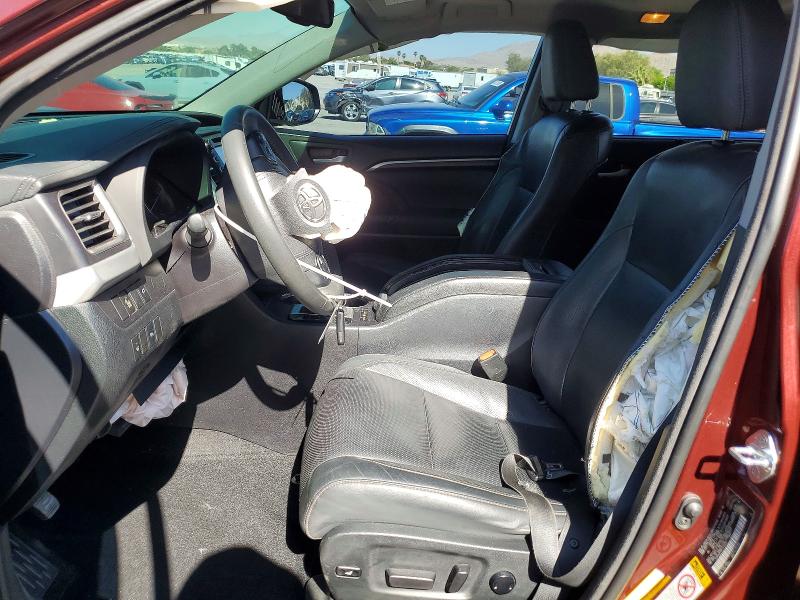 53195546 :رقم المزاد ، 5TDYKRFH9FS100330 vin ، 2015 Toyota Highlander مزاد بيع