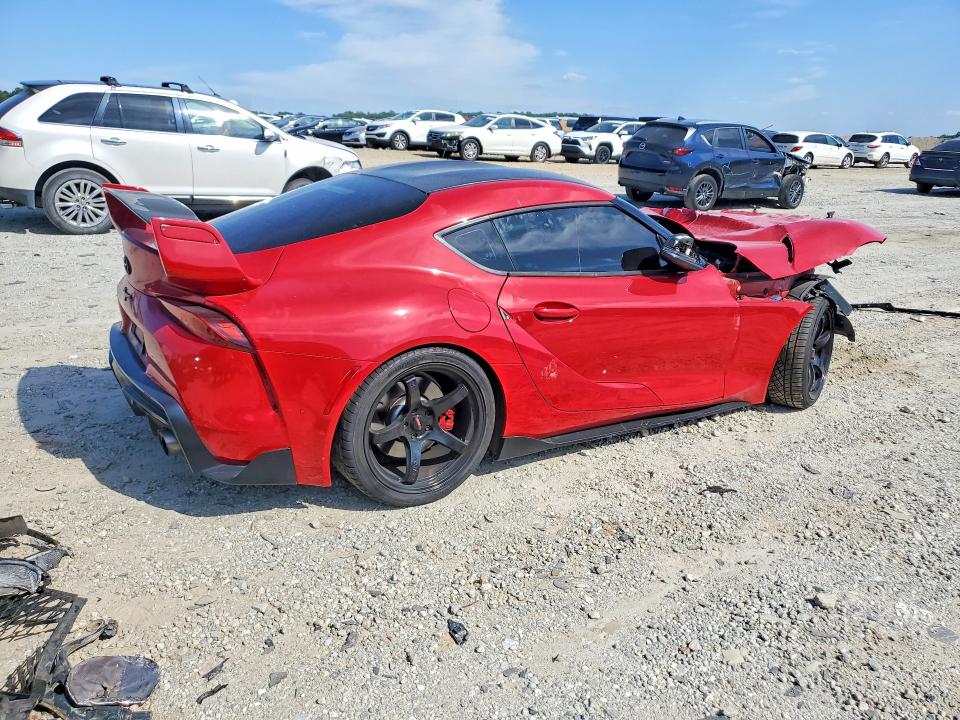 52540626 :رقم المزاد ، WZ1DB4C09LW030616 vin ، 2020 Toyota Gr Supra مزاد بيع