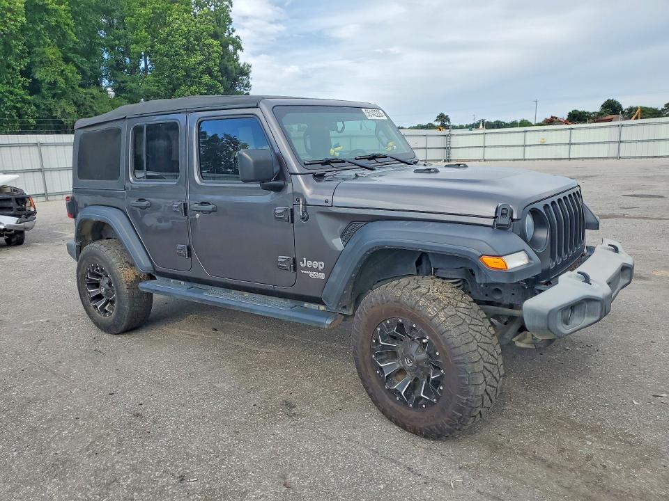 55142226 :رقم المزاد ، 1C4HJXDNXJW327793 vin ، 2018 Jeep Wrangler Unlimited مزاد بيع