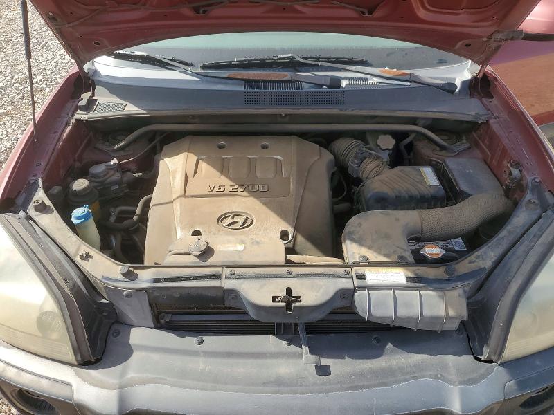 2005 Hyundai Tucson მანქანა იყიდება აუქციონზე, vin: KM8JN12D75U168466, აუქციონის ნომერი: 51929346