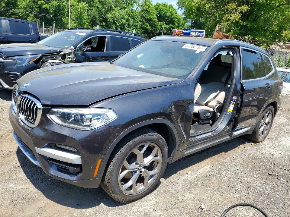 2020 Bmw X3 მანქანა იყიდება აუქციონზე, vin: 5UXTY5C07L9B01181, აუქციონის ნომერი: 54008156