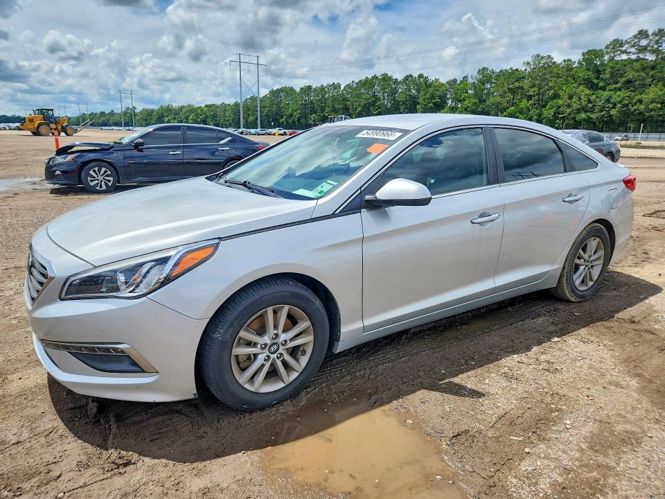 2015 Hyundai Sonata მანქანა იყიდება აუქციონზე, vin: 5NPE24AF2FH225283, აუქციონის ნომერი: 54990966