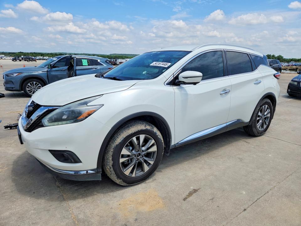 54167446 :رقم المزاد ، 5N1AZ2MG5JN105288 vin ، 2018 Nissan Murano مزاد بيع