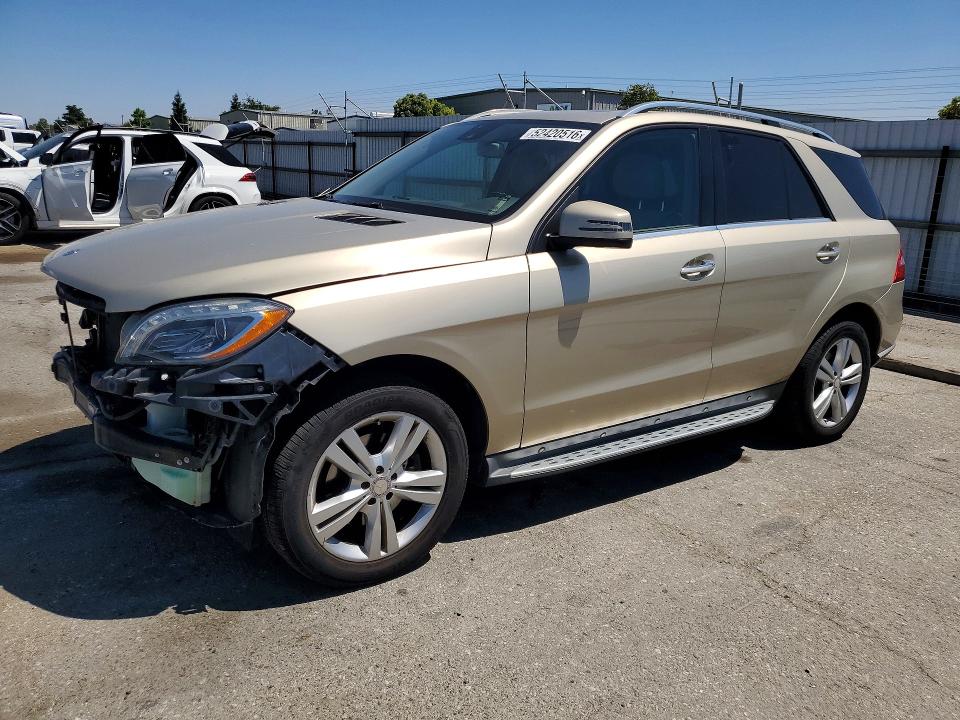 2013 Mercedes-benz Ml მანქანა იყიდება აუქციონზე, vin: 4JGDA5HB0DA232420, აუქციონის ნომერი: 52420516