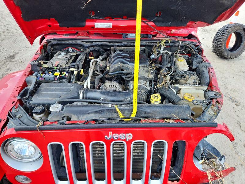 2017 Jeep Wrangler Unlimited მანქანა იყიდება აუქციონზე, vin: 1C4BJWEGXHL657347, აუქციონის ნომერი: 53591186