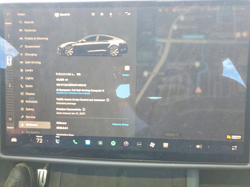Продажа на аукционе авто 2021 Tesla Model S, vin: 5YJSA1E50MF439240, номер лота: 54053796