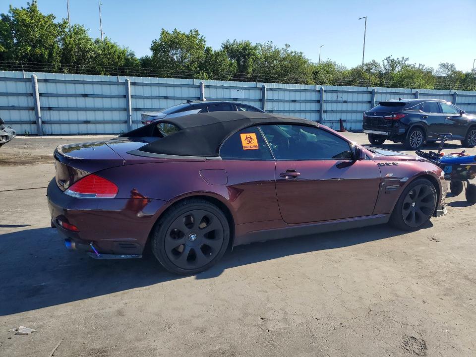 52440176 :رقم المزاد ، WBAEK13577CN83010 vin ، 2007 Bmw 650 مزاد بيع