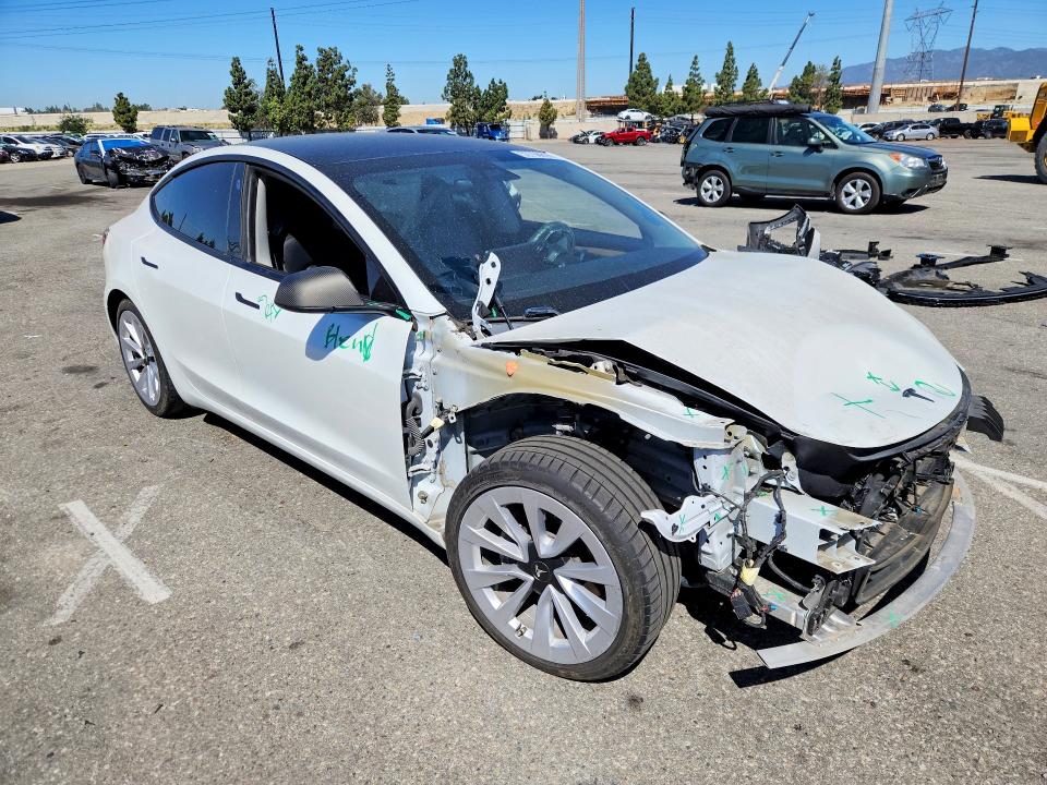 Продажа на аукционе авто 2021 Tesla Model 3, vin: 5YJ3E1EA1MF020707, номер лота: 52756816
