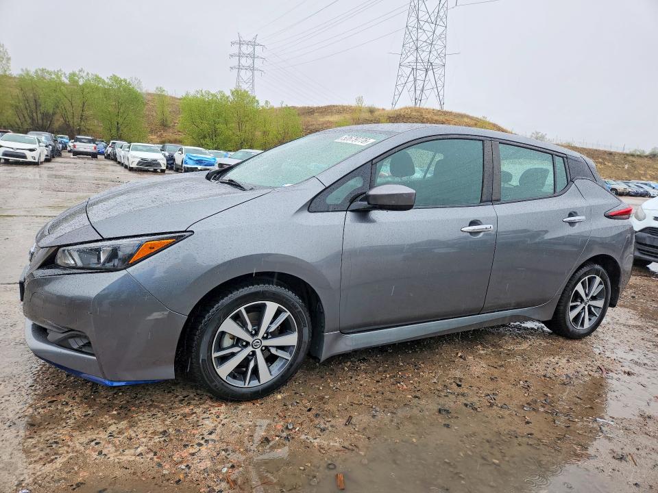 2020 Nissan Leaf მანქანა იყიდება აუქციონზე, vin: 1N4BZ1BPXLC309322, აუქციონის ნომერი: 52679776