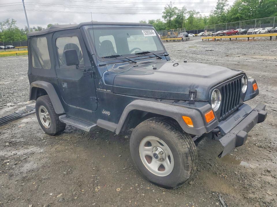 Продажа на аукционе авто 2001 Jeep Wrangler / Tj, vin: 1J4FA29P61P343207, номер лота: 52893646