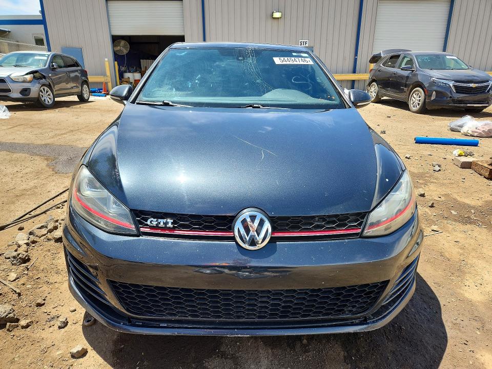 54494746 :رقم المزاد ، 3VW5T7AU5GM033605 vin ، 2016 Volkswagen Gti مزاد بيع