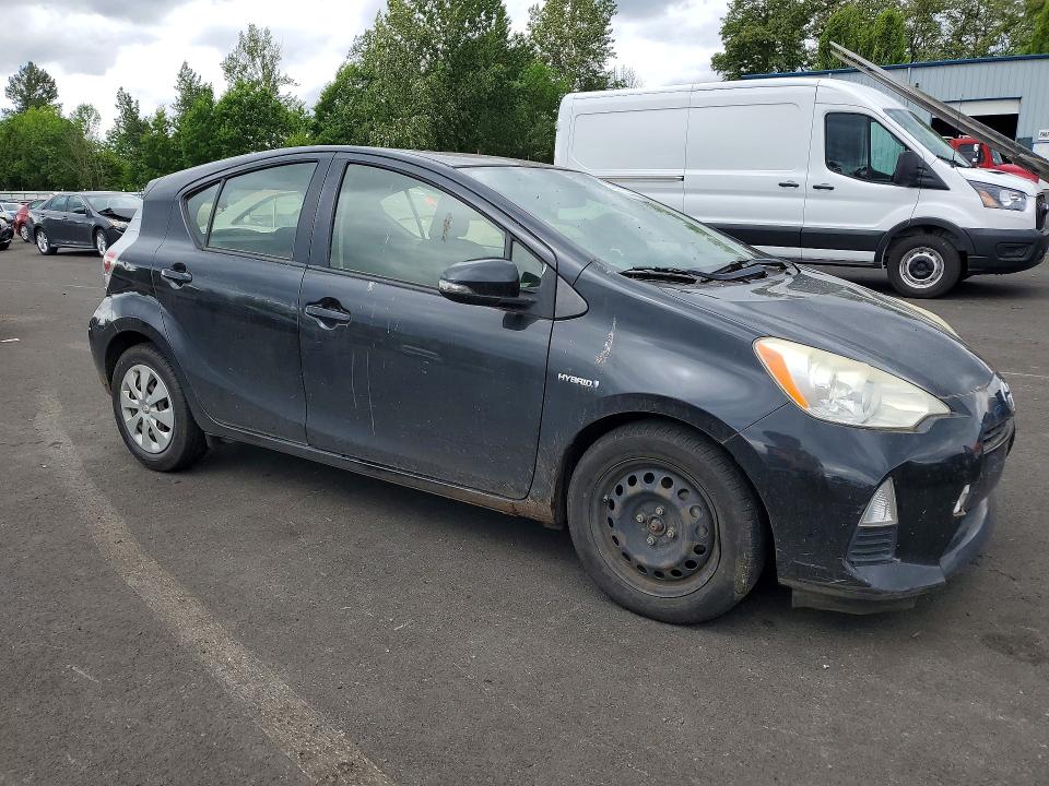 53657286 :رقم المزاد ، JTDKDTB3XC1020616 vin ، 2012 Toyota Prius C مزاد بيع