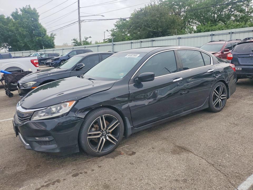 54482366 :رقم المزاد ، 1HGCR2F58GA093373 vin ، 2016 Honda Accord مزاد بيع