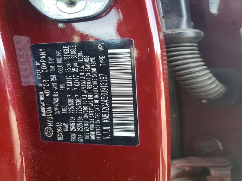 Продаж на аукціоні авто 2019 Hyundai Tucson, vin: KM8J2CA45KU913197, номер лоту: 53039766