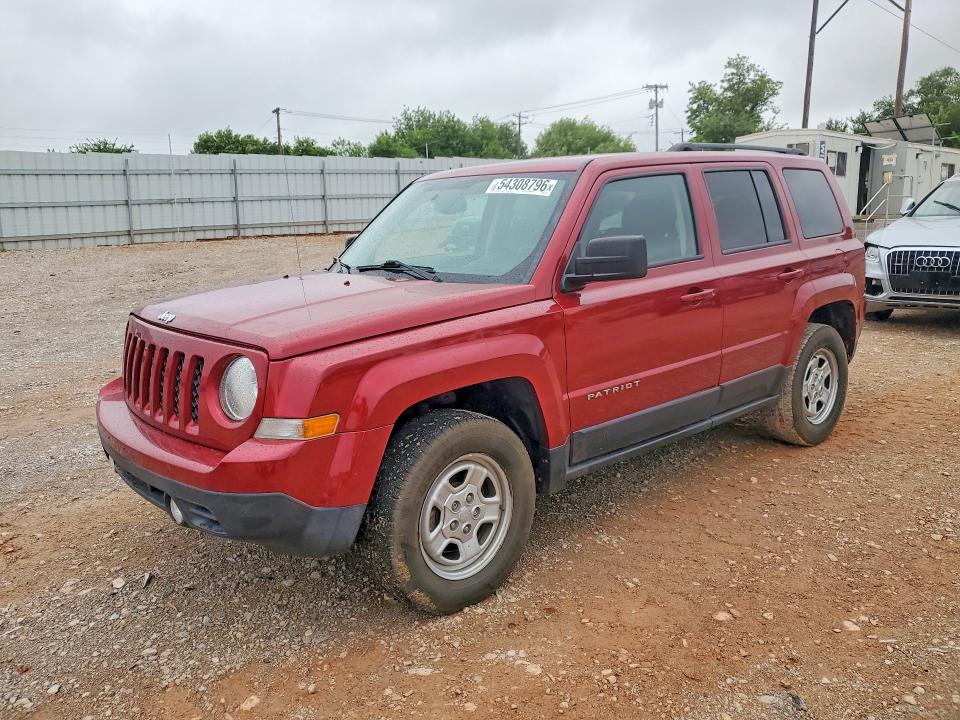 2017 Jeep Patriot მანქანა იყიდება აუქციონზე, vin: 1C4NJRBB9HD138775, აუქციონის ნომერი: 54308796
