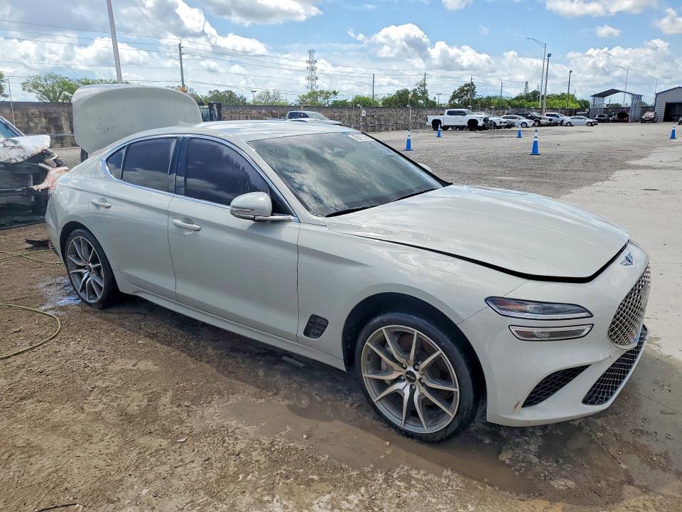 2025 Genesis G70 მანქანა იყიდება აუქციონზე, vin: KMTG34SC6SU143889, აუქციონის ნომერი: 51650696