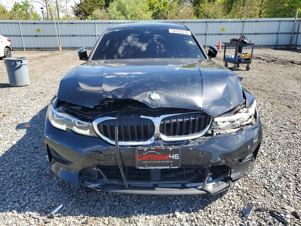 2022 Bmw 330xi მანქანა იყიდება აუქციონზე, vin: 3MW5R7J04N8C60804, აუქციონის ნომერი: 52070216