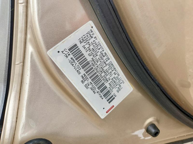 Aukcja sprzedaży 2000 Lexus Es, vin: JT8BF28G0Y5083057, numer aukcji: 53216986