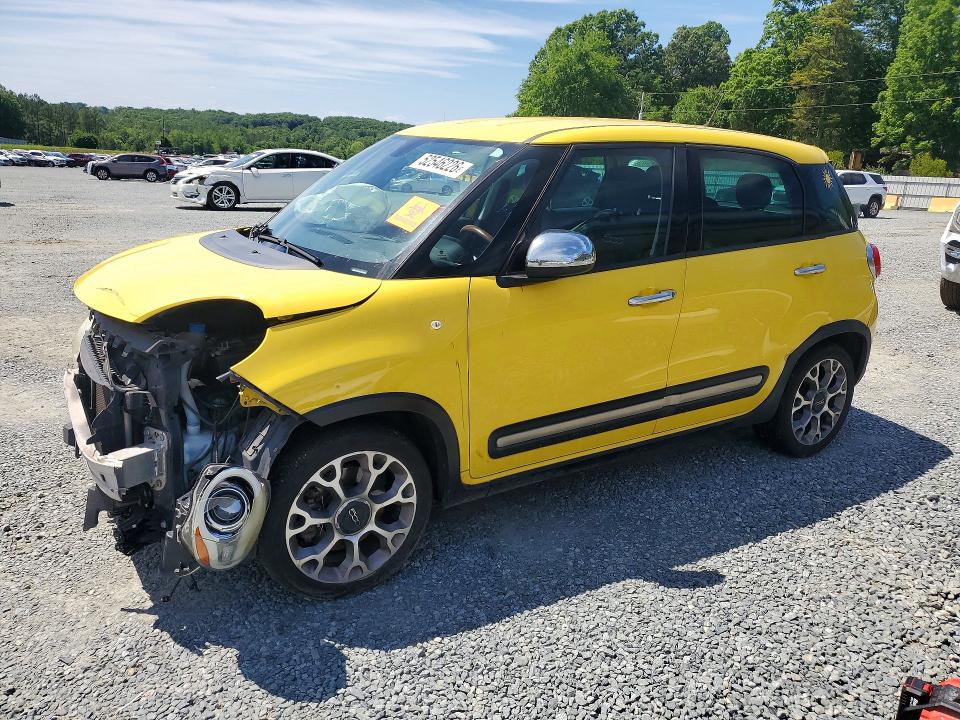 2014 Fiat 500l მანქანა იყიდება აუქციონზე, vin: ZFBCFADH6EZ023693, აუქციონის ნომერი: 52546226