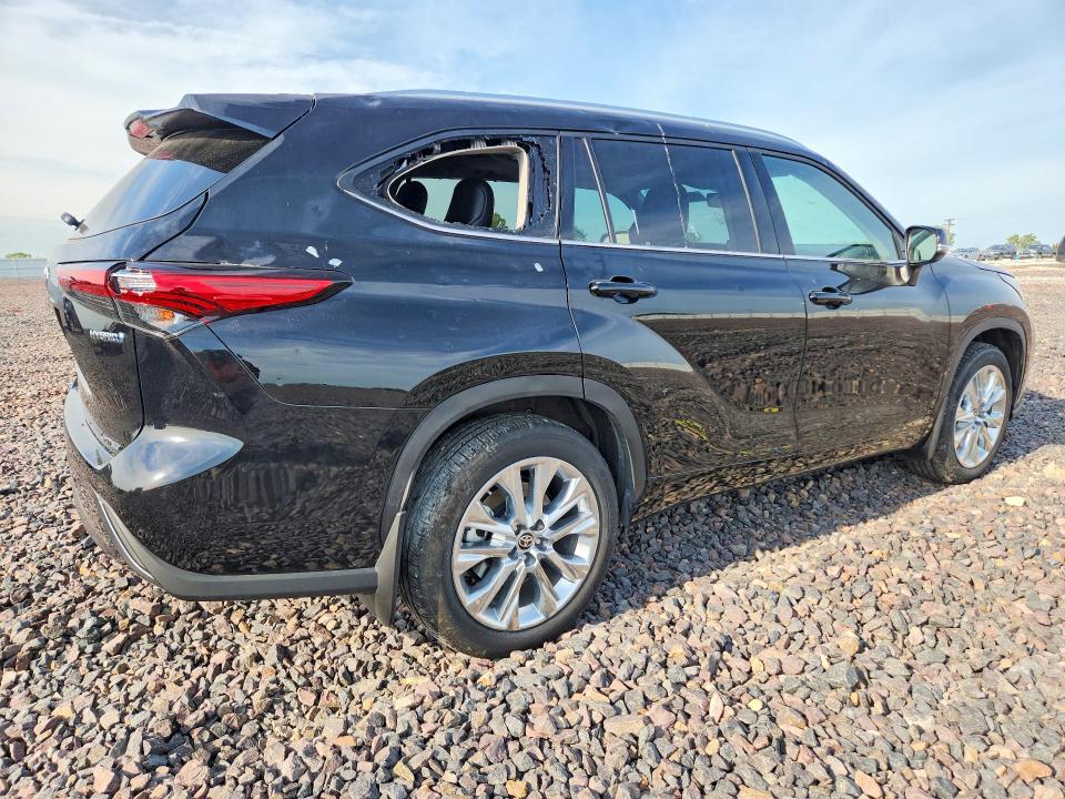 52835646 :رقم المزاد ، 5TDXBRCH9PS123950 vin ، 2023 Toyota Highlander Hybrid مزاد بيع