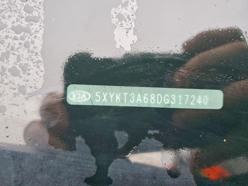 2013 Kia Sorento მანქანა იყიდება აუქციონზე, vin: 5XYKT3A68DG317240, აუქციონის ნომერი: 54460266