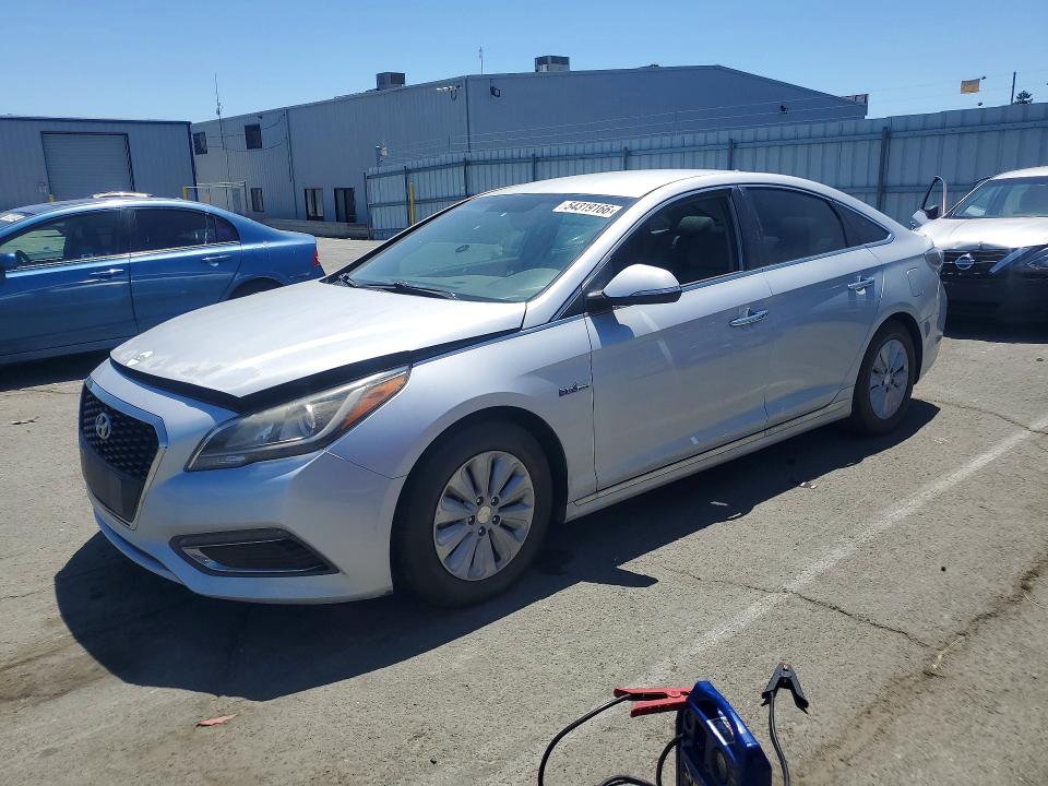 2016 Hyundai Sonata Hybrid მანქანა იყიდება აუქციონზე, vin: KMHE24L11GA012265, აუქციონის ნომერი: 54319166