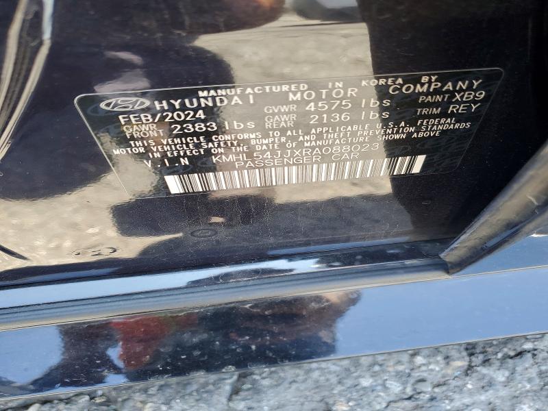 Продажа на аукционе авто 2024 Hyundai Sonata Hybrid, vin: KMHL54JJXRA088023, номер лота: 52730776