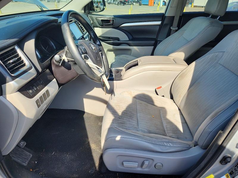 2018 Toyota Highlander მანქანა იყიდება აუქციონზე, vin: 5TDZZRFH2JS251244, აუქციონის ნომერი: 53310656