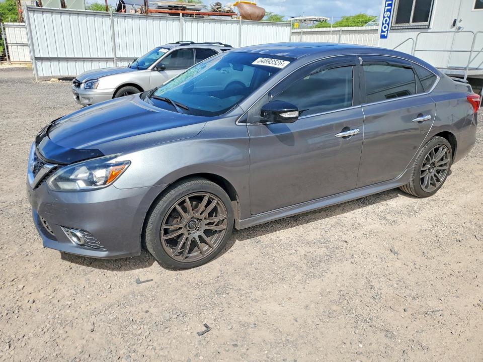 54693526 :رقم المزاد ، 3N1CB7AP1HY276851 vin ، 2017 Nissan Sentra مزاد بيع