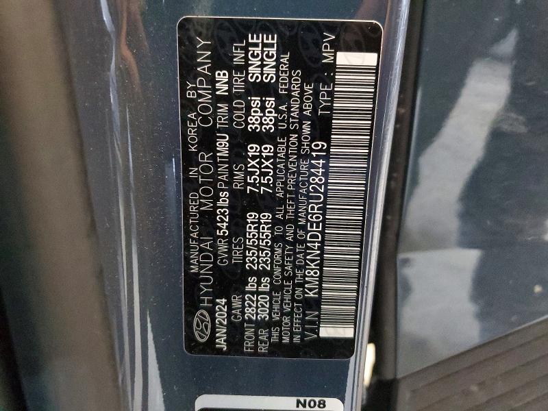 Aukcja sprzedaży 2024 Hyundai Ioniq 5, vin: KM8KN4DE6RU284419, numer aukcji: 51096946