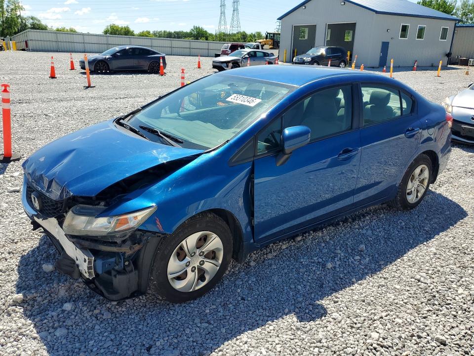 2015 Honda Civic მანქანა იყიდება აუქციონზე, vin: 19XFB2F54FE051200, აუქციონის ნომერი: 55310346