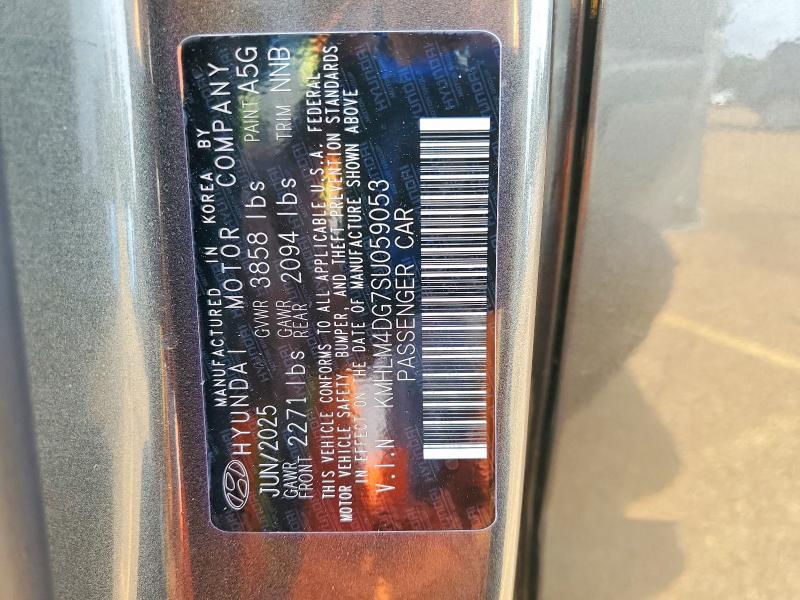 Продаж на аукціоні авто 2025 Hyundai Elantra, vin: KMHLM4DG7SU059053, номер лоту: 53662226