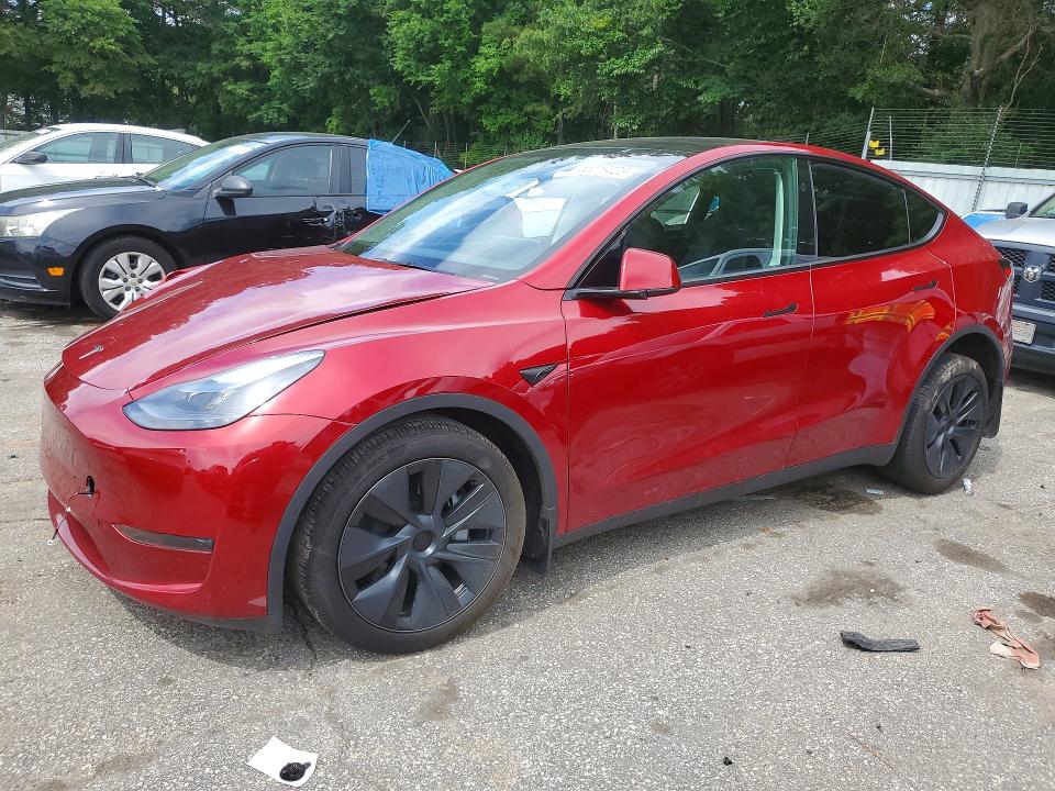2025 Tesla Model Y მანქანა იყიდება აუქციონზე, vin: 7SAYGDED8SF247274, აუქციონის ნომერი: 55019726