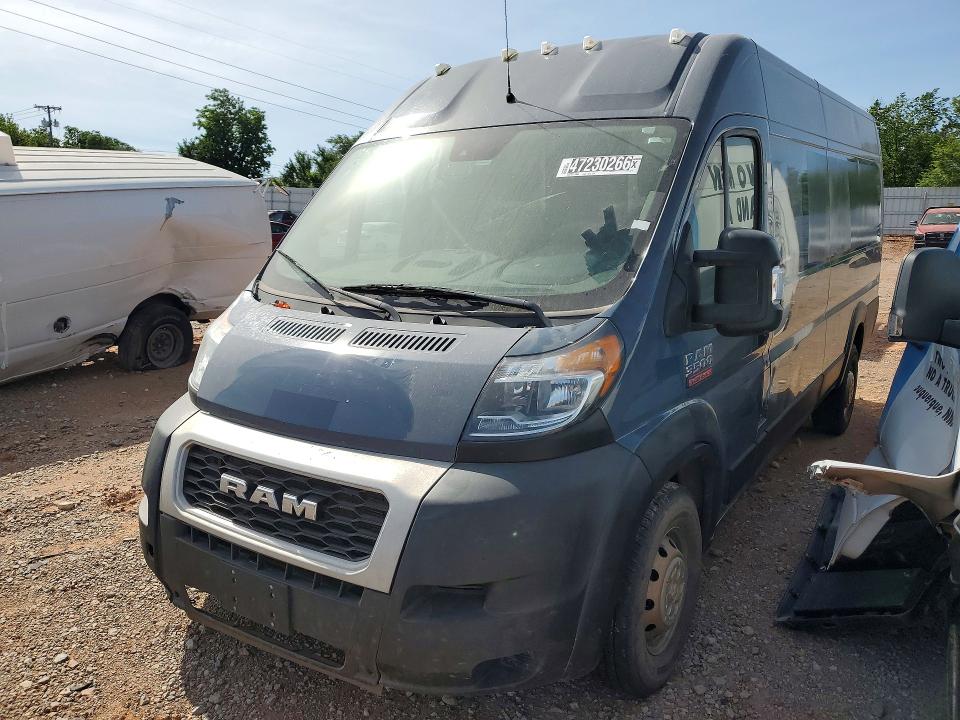 Продаж на аукціоні авто 2021 Ram Promaster 3500, vin: 3C6MRVJG7ME536786, номер лоту: 47230266