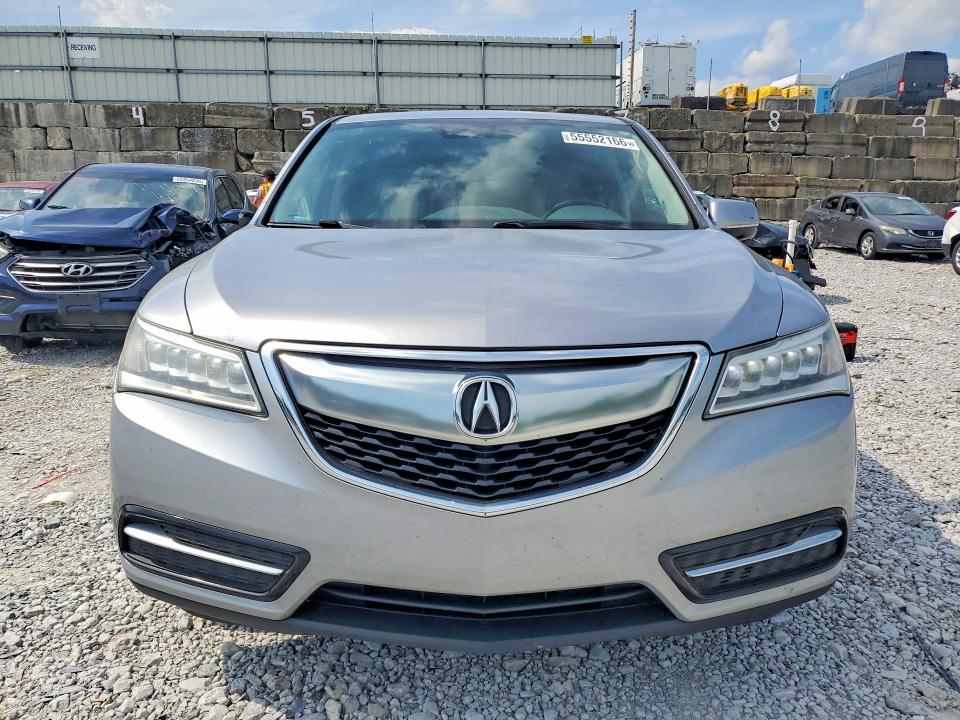 2016 Acura Mdx მანქანა იყიდება აუქციონზე, vin: 5FRYD4H49GB034387, აუქციონის ნომერი: 55552166