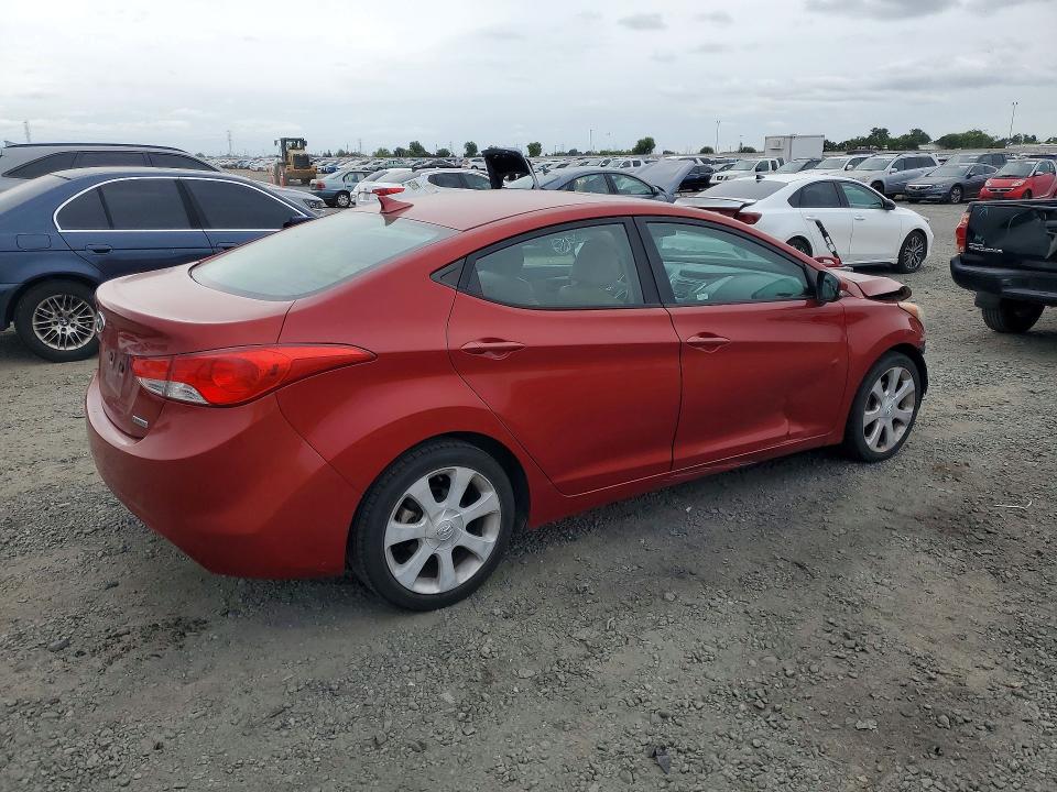 52222036 :رقم المزاد ، KMHDH4AE9CU198517 vin ، 2012 Hyundai Elantra مزاد بيع