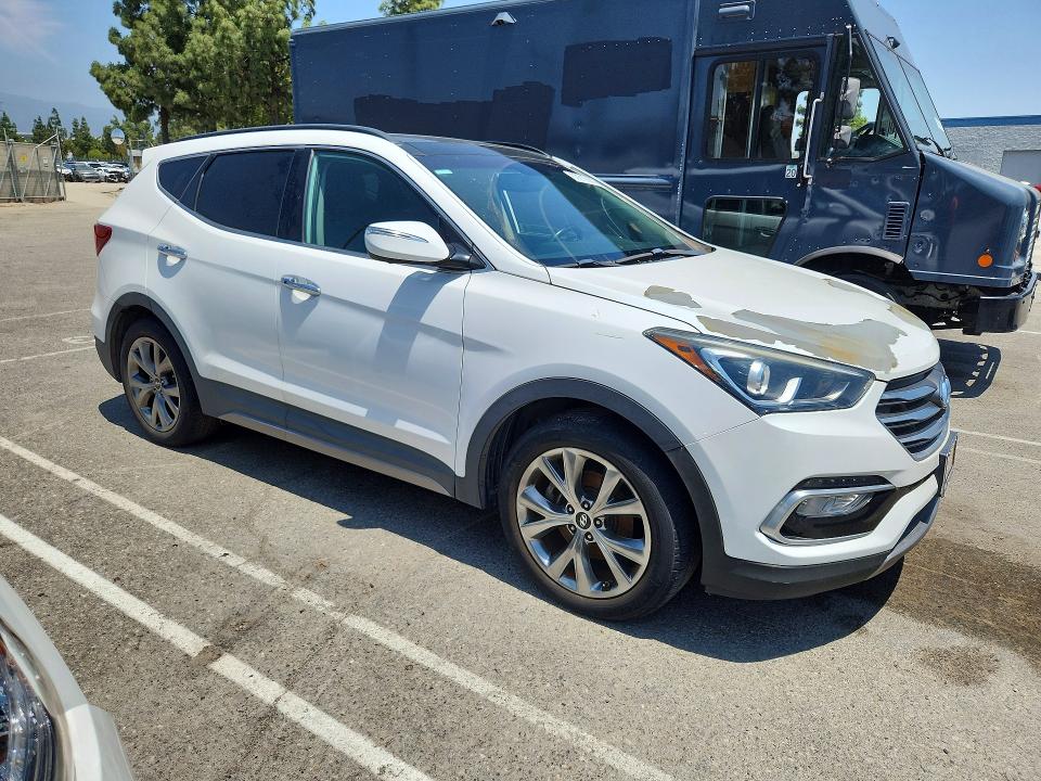 2017 Hyundai Santa Fe Sport მანქანა იყიდება აუქციონზე, vin: 5NMZW4LA9HH042227, აუქციონის ნომერი: 53610686