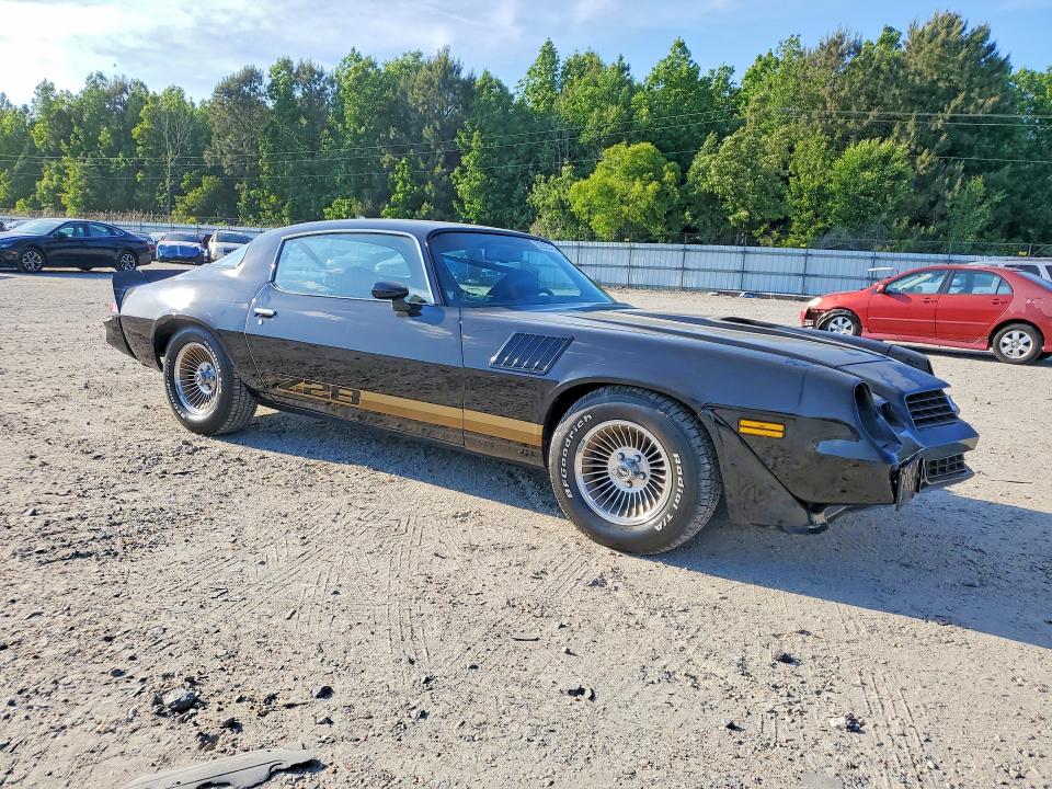 1979 Chev Camaro მანქანა იყიდება აუქციონზე, vin: 1Q87L9N592706, აუქციონის ნომერი: 52295466