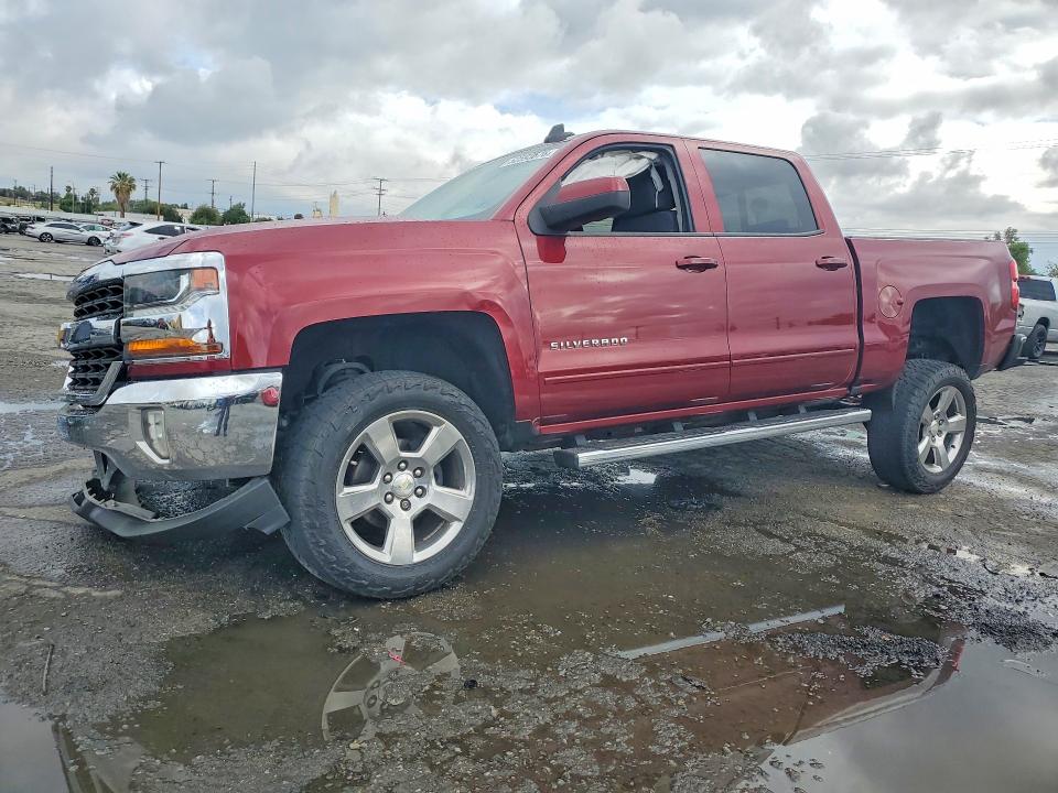 52593676 :رقم المزاد ، 3GCPCREC1HG115498 vin ، 2017 Chevrolet Silverado مزاد بيع
