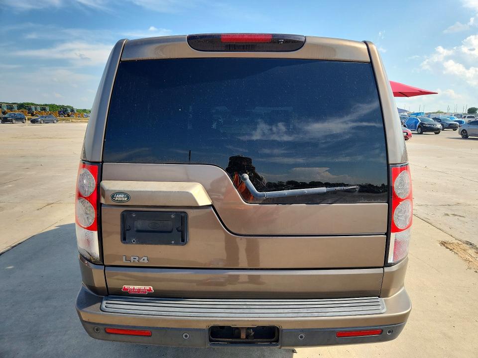2012 Land Rover Lr4 მანქანა იყიდება აუქციონზე, vin: SALAB2D40CA630390, აუქციონის ნომერი: 54289586